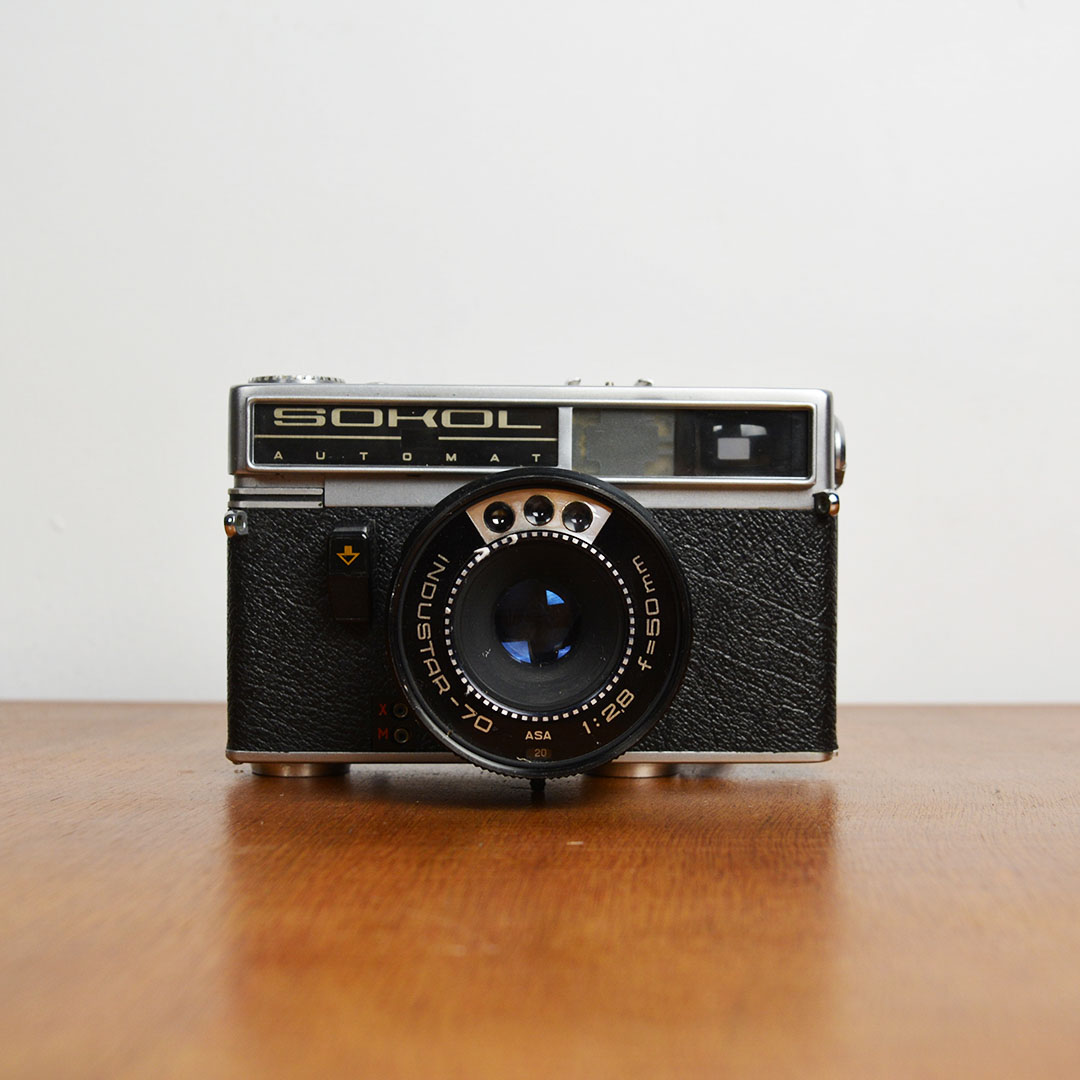 Sokol Automat Industar-70 Camera, Soviet LOMO -Rent Only