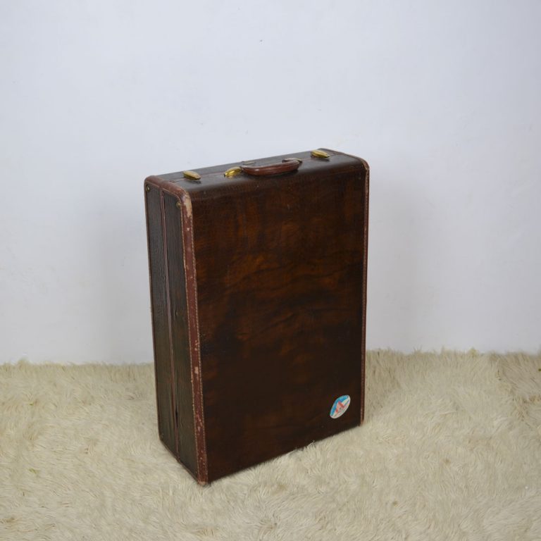 Ancien étui rigide bagage Samsonite Shwayder Bros Denver sans clé