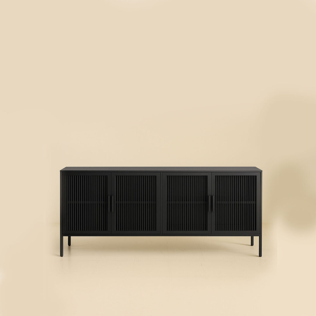 Ribbed Glass Sideboard - MODERNON - A Retrosexual Movement