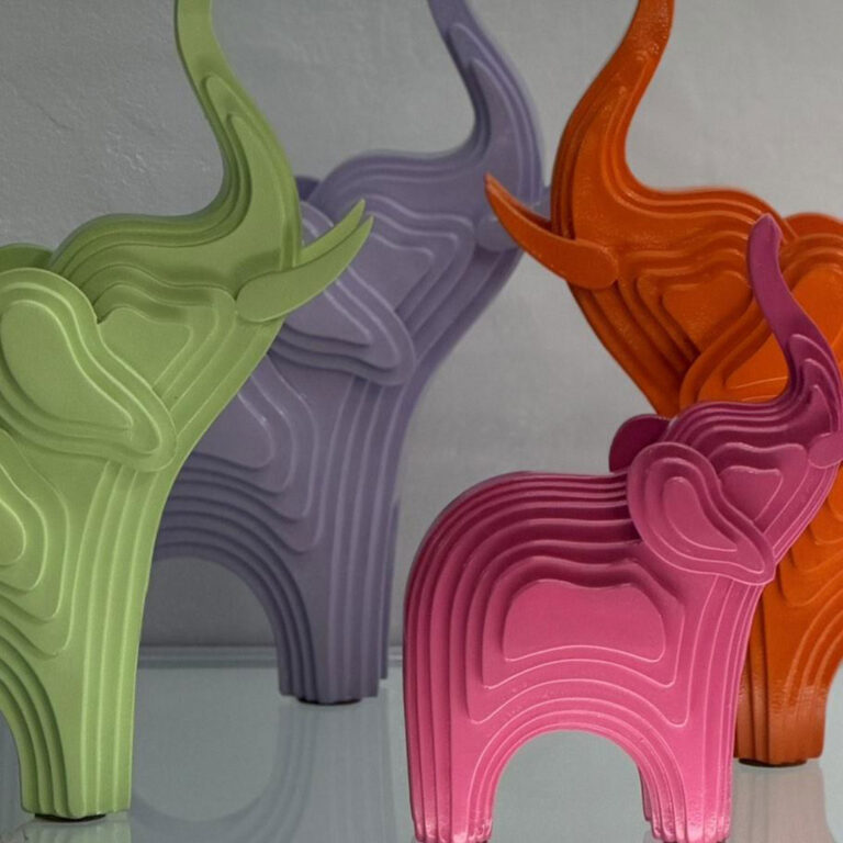 Graphic Elephant Object – In Colors - MODERNON - A Retrosexual Movement